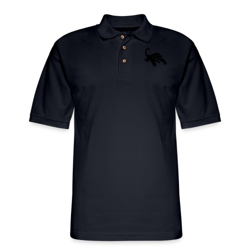 panthers sports team graphic - Men's Pique Polo Shirt