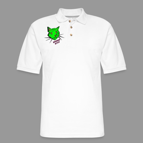 Voodoo Kitty - Men's Pique Polo Shirt