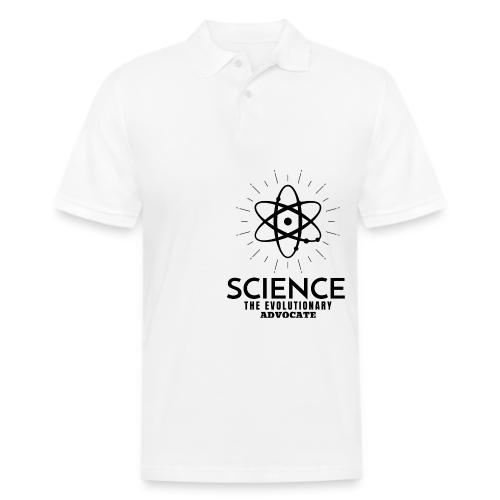 Science The Evolutionary Advocate - Men's Pique Polo Shirt