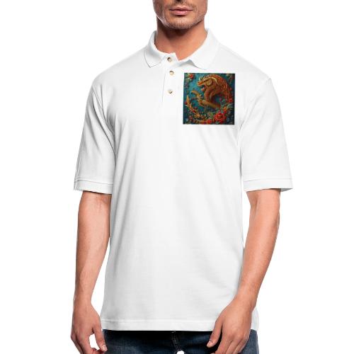 Fantasy souvenirs, regional Mexican designs - Men's Pique Polo Shirt