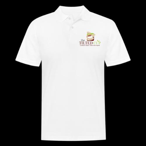 BRO! THAT'S HOT LIQUID! ...from The Tilted Cup! - Men's Pique Polo Shirt