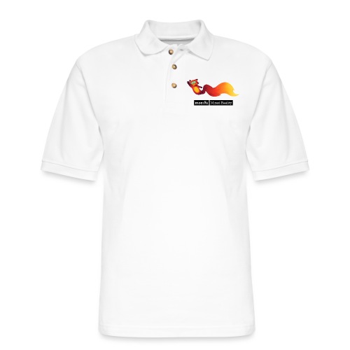 Flying Foxr (black MR logo) - Men's Pique Polo Shirt