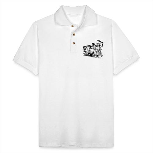 5606 - Black Ink - Ride Along - Men's Pique Polo Shirt