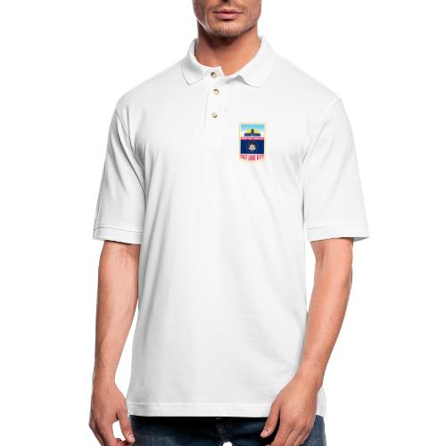 Utah - Salt Lake City - Men's Pique Polo Shirt
