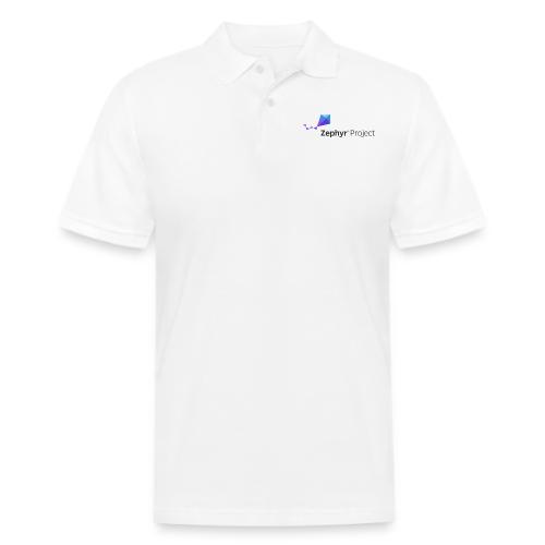 Zephyr Project Logo - Men's Pique Polo Shirt