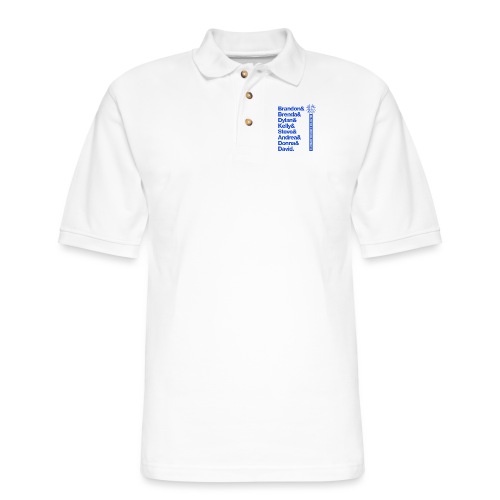 Class of 93 Blue - Men's Pique Polo Shirt