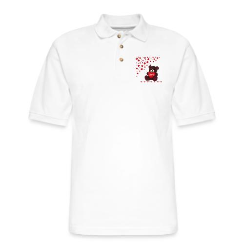 Valentine's Day - Men's Pique Polo Shirt