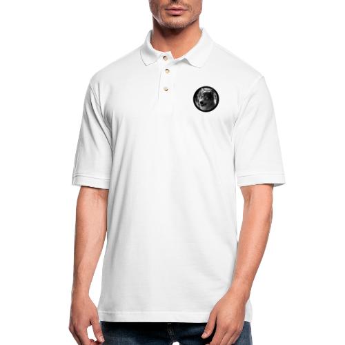 Doge Moon - Men's Pique Polo Shirt