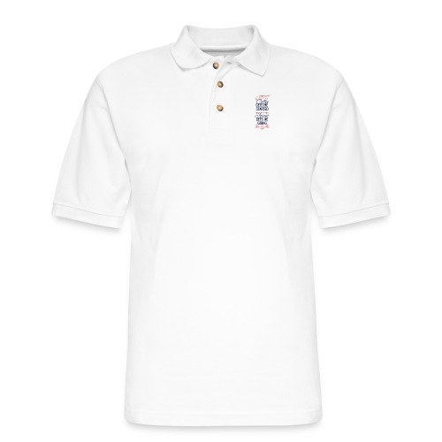 Coffee Get Me Started But Jesus Gets Me Going - Men's Pique Polo Shirt