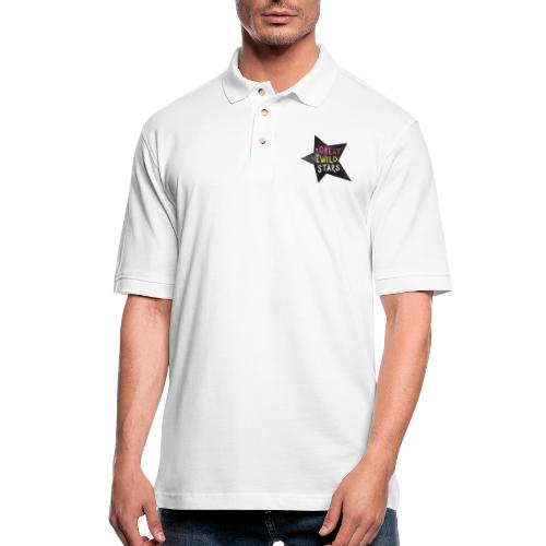 GWS: Classic Logo, Three-Color - Men's Pique Polo Shirt