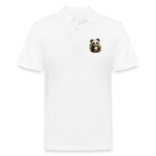 Charming Panda - Men's Pique Polo Shirt