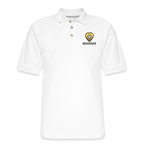 Mountaintop Soccer Association Logo - Men's Pique Polo Shirt