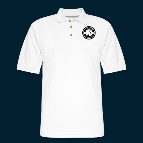 mystics_ent_black_logo - Men's Pique Polo Shirt