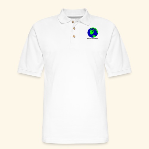 World Schooled - Men's Pique Polo Shirt