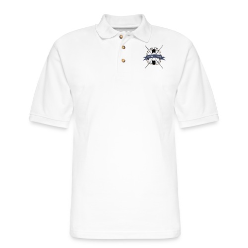 Anchored Barbell Club Colored - Men's Pique Polo Shirt