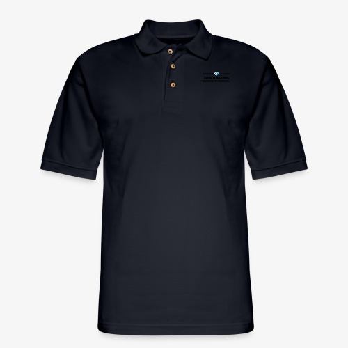 Black Casey Productions Design - Men's Pique Polo Shirt