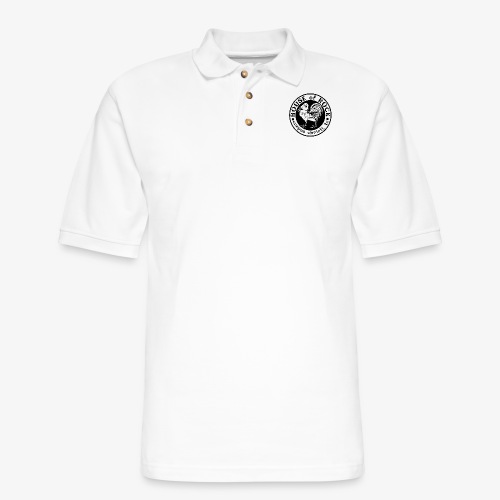 House of Rock round logo - Men's Pique Polo Shirt