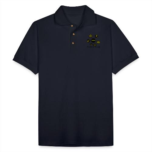Símbolos Tainos PR - Men's Pique Polo Shirt