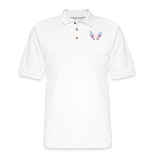 wings - Men's Pique Polo Shirt