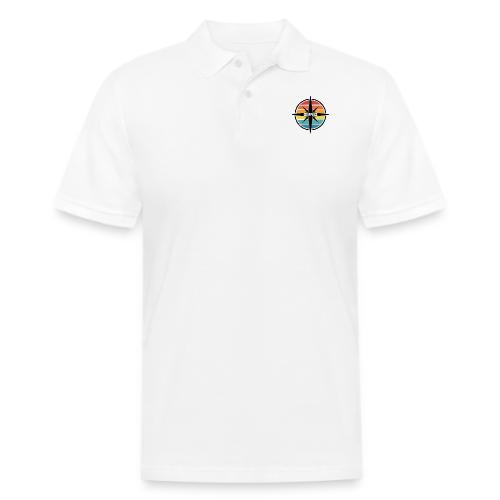 Compass Cooperative Logo - Men's Pique Polo Shirt