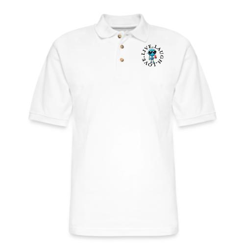 Circle Remember to live laugh love - Men's Pique Polo Shirt
