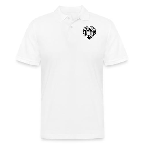 TRUTH in HEART - Men's Pique Polo Shirt