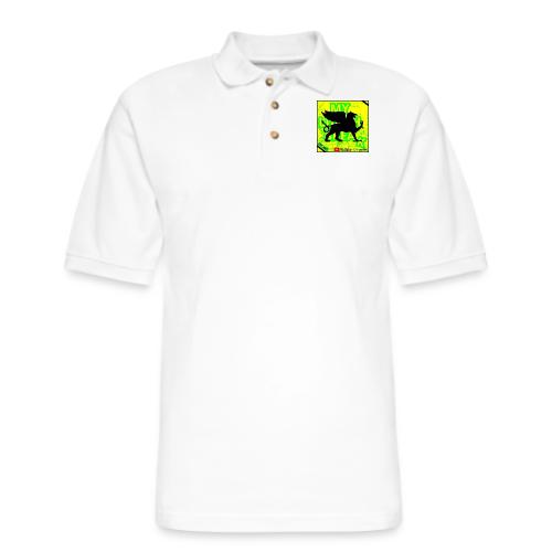 MLB LOGO 0624 - Men's Pique Polo Shirt