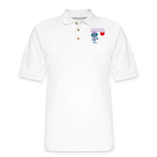 Smoon City_Atlanta - Men's Pique Polo Shirt