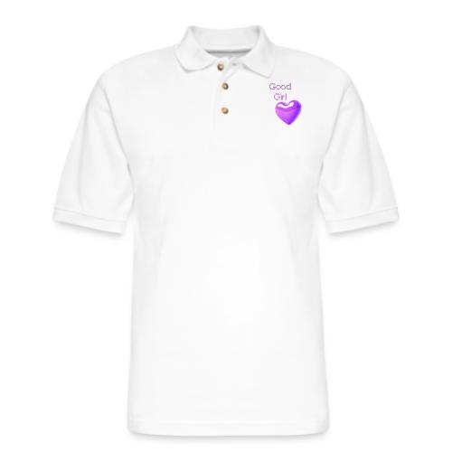 Smoon City_Good Girl - Men's Pique Polo Shirt