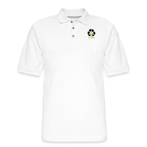 Go Green - Men's Pique Polo Shirt