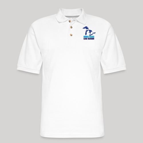 Lake Harder - Men's Pique Polo Shirt
