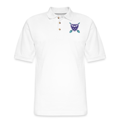 Deltarune Crest - Men's Pique Polo Shirt