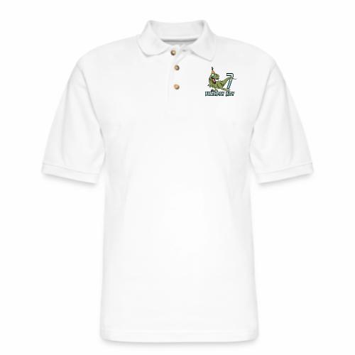 Happy Birthday Boy Dino Dinosaur 7 Gift Idea - Men's Pique Polo Shirt