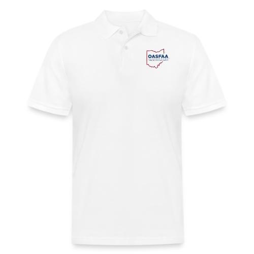 OASFAA Logo Color Cutout - Men's Pique Polo Shirt