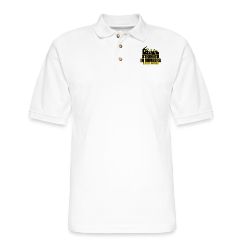 Strength in Numbers - Men's Pique Polo Shirt