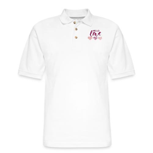 Valentine's Day - Men's Pique Polo Shirt