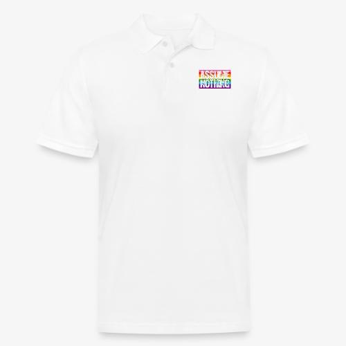 Assume Nothing Gilbert Baker Original LGBTQ Gay - Men's Pique Polo Shirt