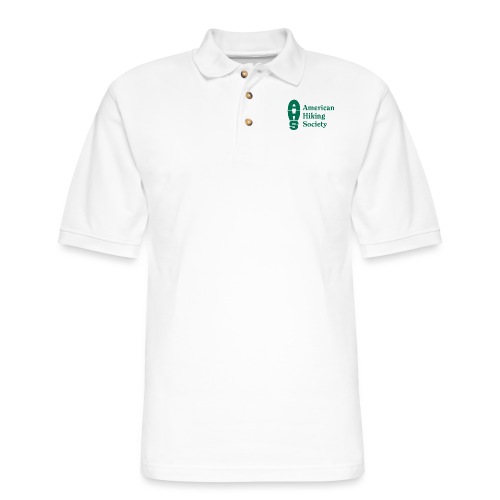 AHS logo green - Men's Pique Polo Shirt