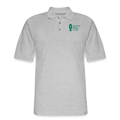 AHS logo green - Men's Pique Polo Shirt