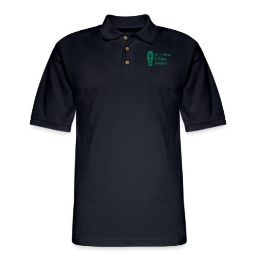 AHS logo green - Men's Pique Polo Shirt