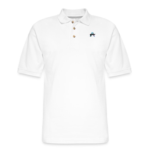 Craze Logo png - Men's Pique Polo Shirt