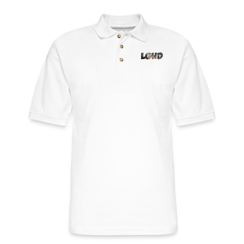 LGHD Rust Name png - Men's Pique Polo Shirt
