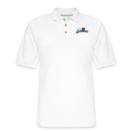 Level10Gamers Logo - Men's Pique Polo Shirt