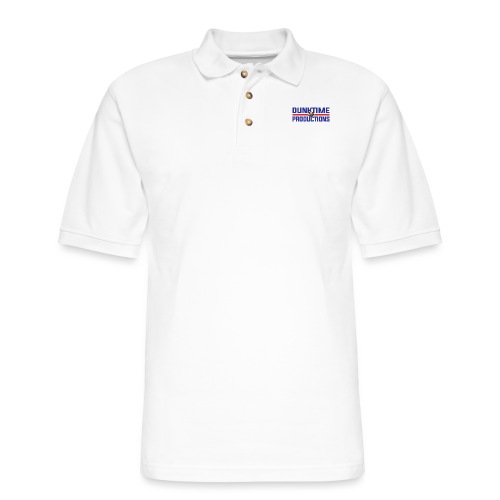 DUNKTIME Retro logo - Men's Pique Polo Shirt