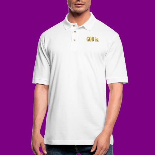 God is. - A Course in Miracles - Men's Pique Polo Shirt