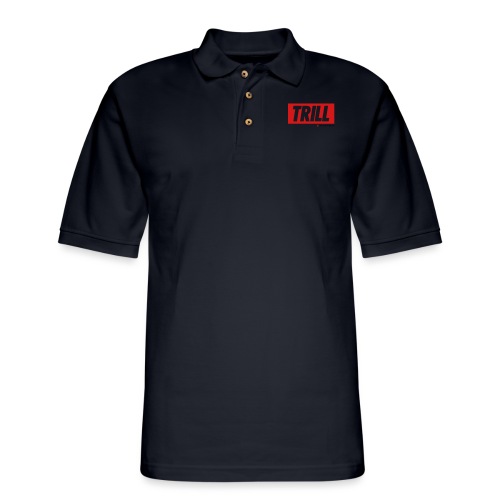 trill red iphone - Men's Pique Polo Shirt
