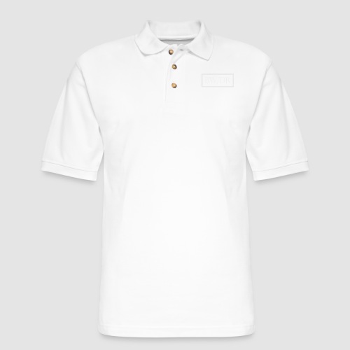 BW/DR Logo - Men's Pique Polo Shirt