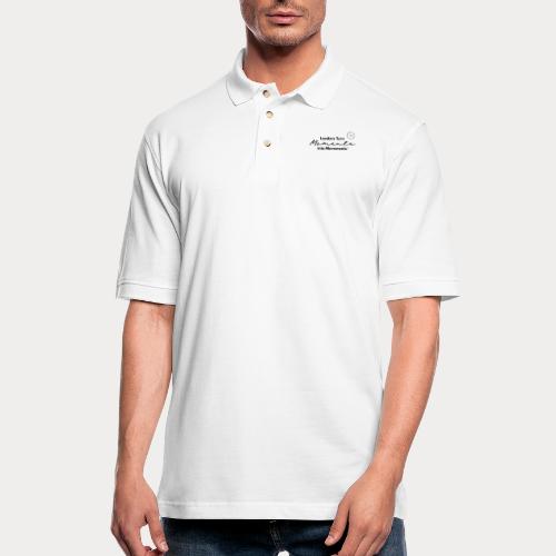 Leaders Turn Moments into Movements - Men's Pique Polo Shirt