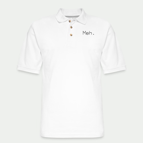 Meh. - Men's Pique Polo Shirt