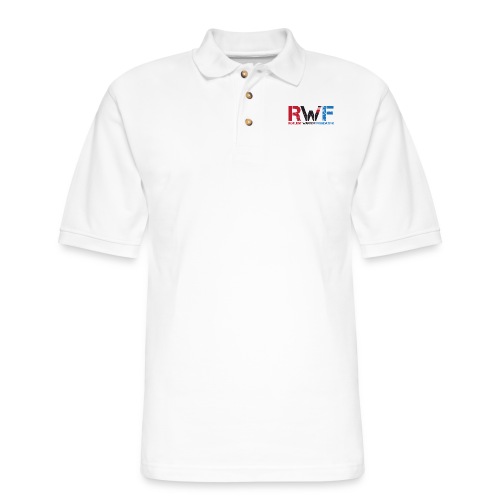 RWF Black - Men's Pique Polo Shirt